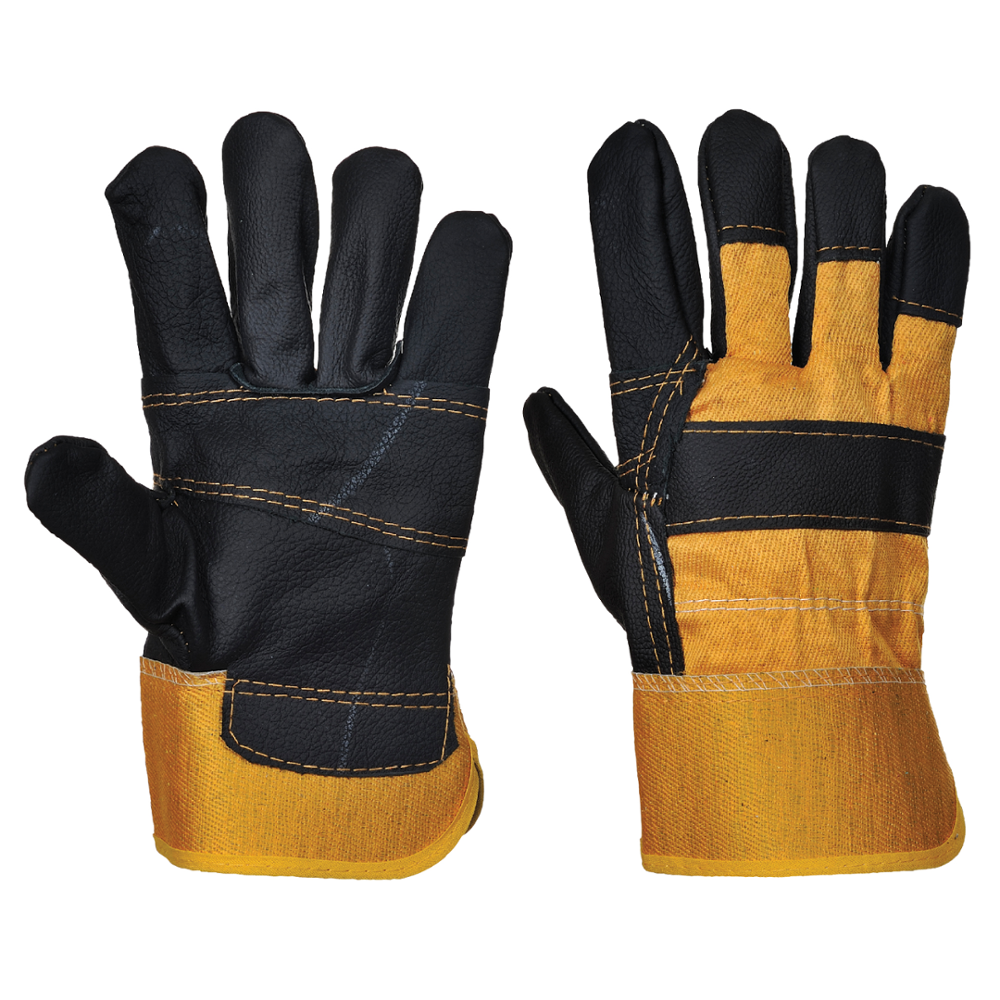 Leather Palm Work Gloves