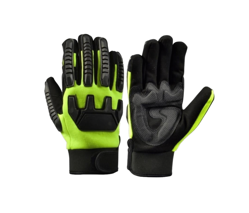 Leather Safety Work Gloves